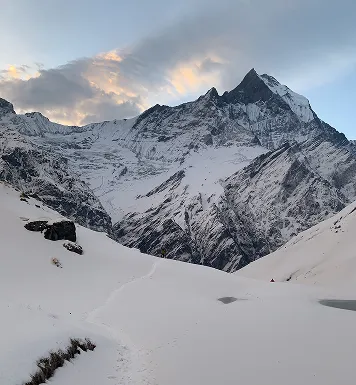 Helicopter tour to Annapurna Base Camp